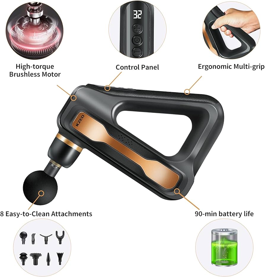 Portable Massage Gun | Deep Muscle Therapy & Pain Relief