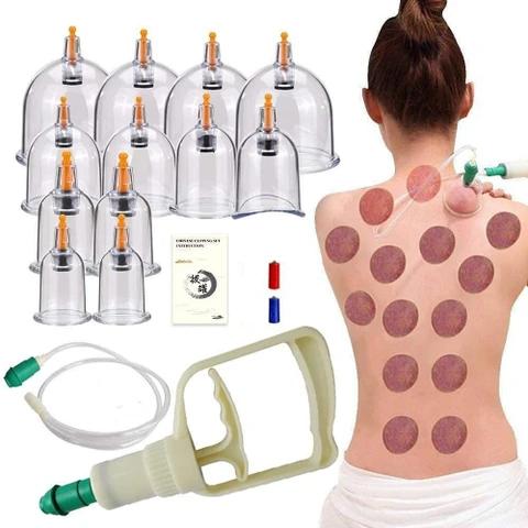 24 Cup Cupping Therapy Kit | Pain Relief & Detox Massage Set