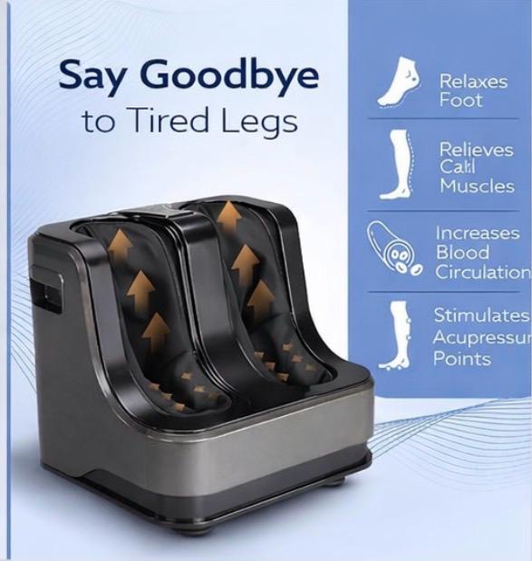 Leg & Foot Massager | Pain Relief & Deep Relaxation