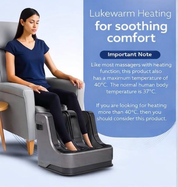 Leg & Foot Massager | Pain Relief & Deep Relaxation