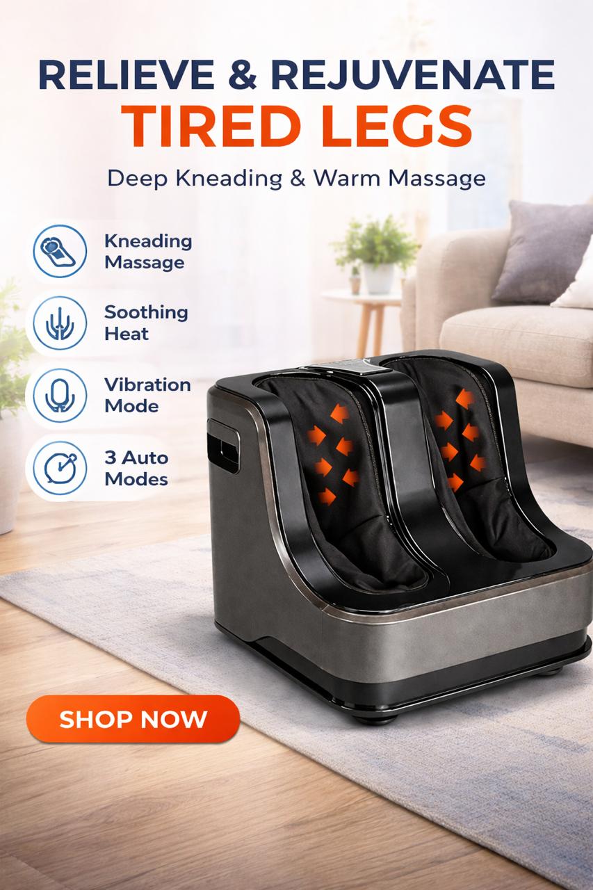 Leg & Foot Massager | Pain Relief & Deep Relaxation