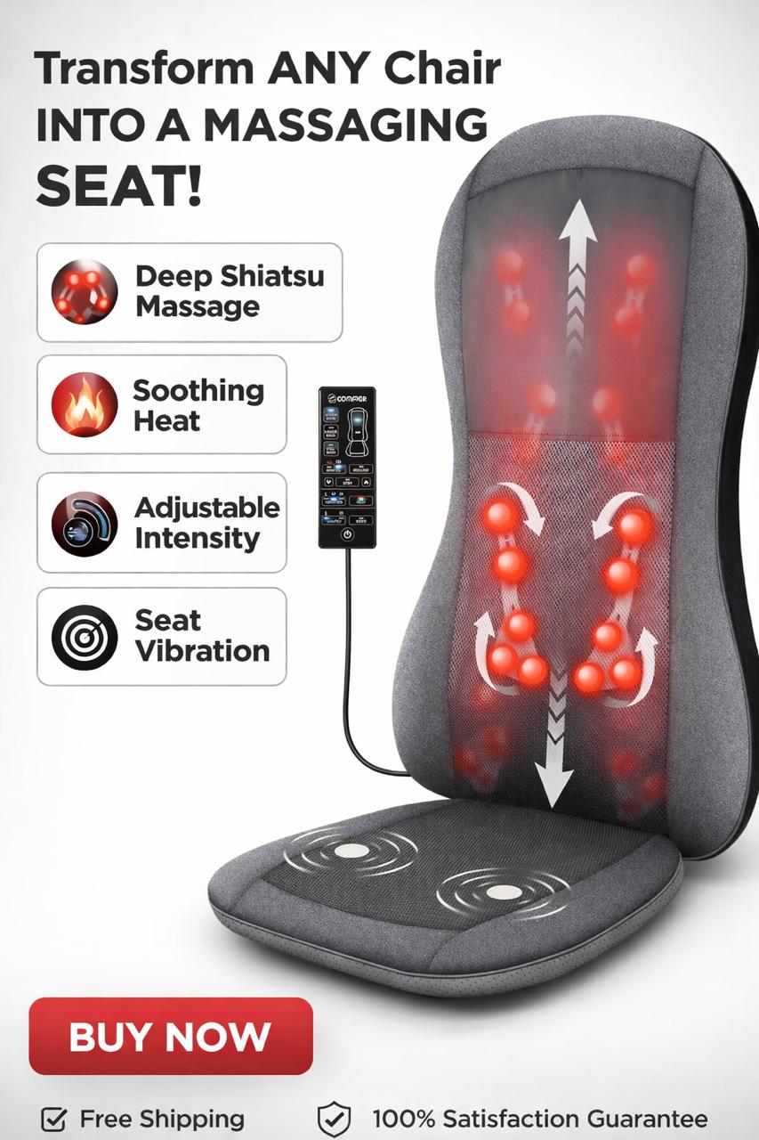 Back Relief Massager | Deep Tissue Pain Relief & Relaxation