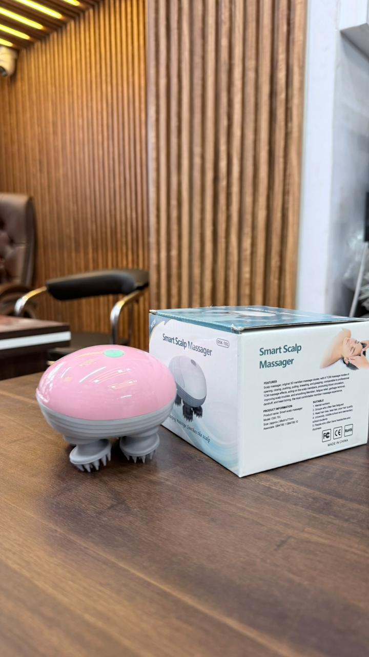 Smart Electric Scalp Massager – Relaxing Head, Hair & Stress Relief Massage