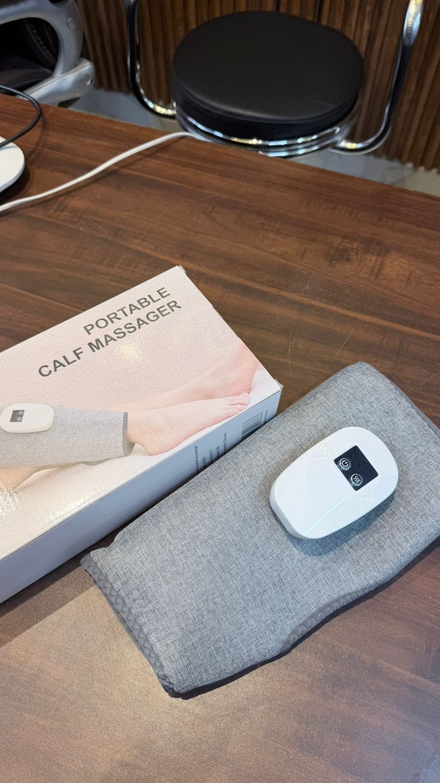 Portable Calf Compression Massager™  Targeted Compression • Soothing Heat • Everyday Recovery