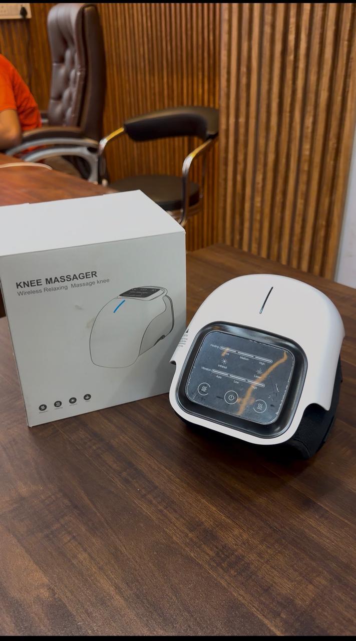 Smart Knee Therapy Massager™  Heat Therapy • Vibration Massage • Wireless Comfort