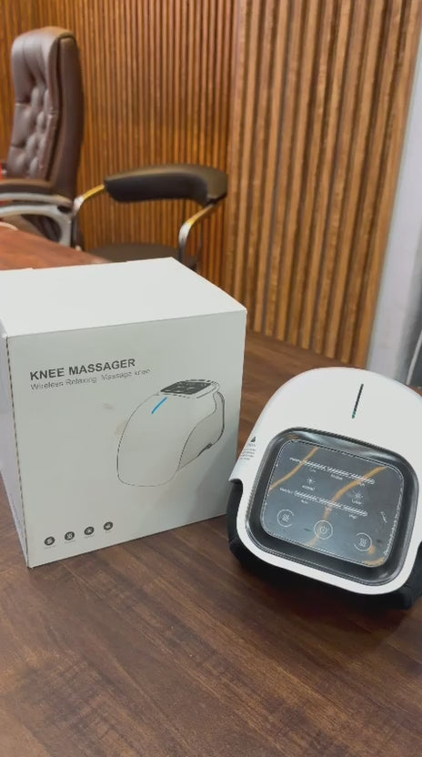 Smart Knee Therapy Massager™  Heat Therapy • Vibration Massage • Wireless Comfort
