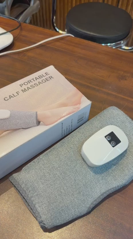 Portable Calf Compression Massager™  Targeted Compression • Soothing Heat • Everyday Recovery